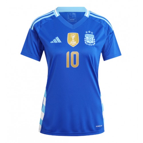 Argentina Lionel Messi #10 Gostujuci Dres za Ženska Copa America 2024 Kratak Rukavima